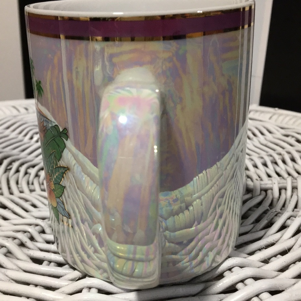 St. Augustine ,Florida Vintage Tourist Souvenir Ceramic Mug Pink Flamingo - Picture 13 of 17